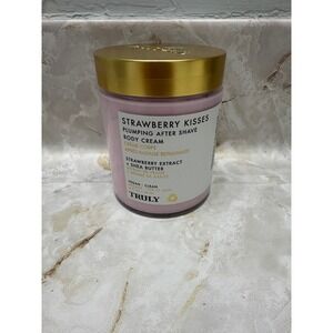 Truly Beauty Strawberry Kisses‎ Plumping After Shave Body Cream Vegan Clean 8oz
